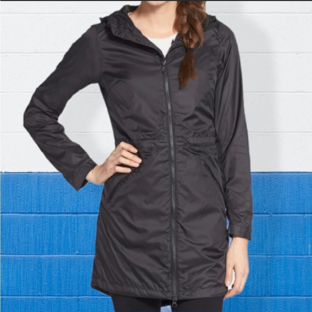 THE NORTH FACE RISSY PACKABLE RAIN WIND TRENCH